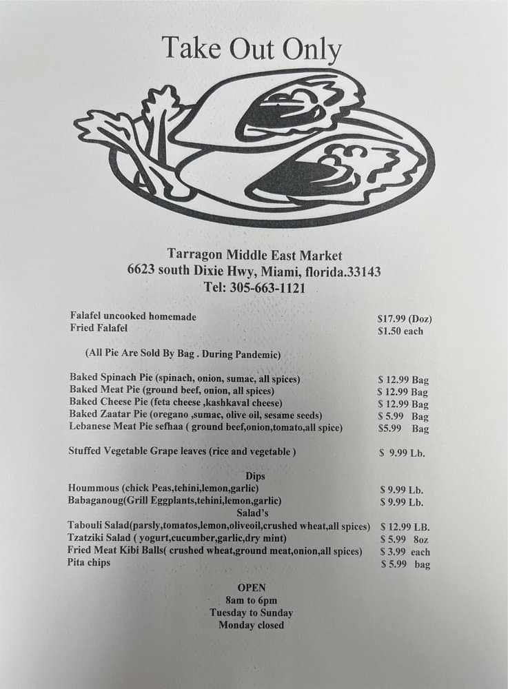 Tarragon Middle East Market