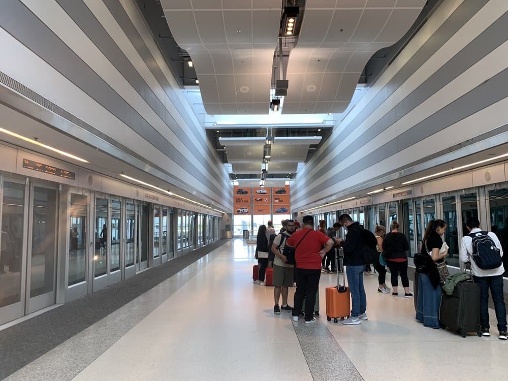 Mia Mover Shuttle Stop