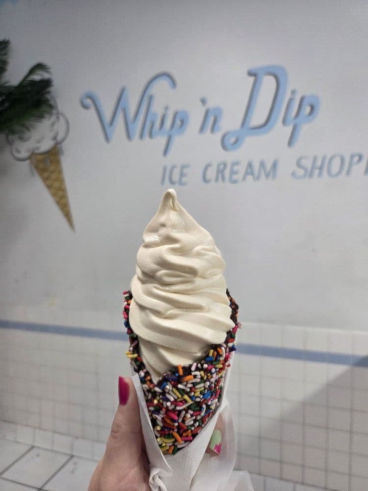 Whip 'n Dip Ice Cream