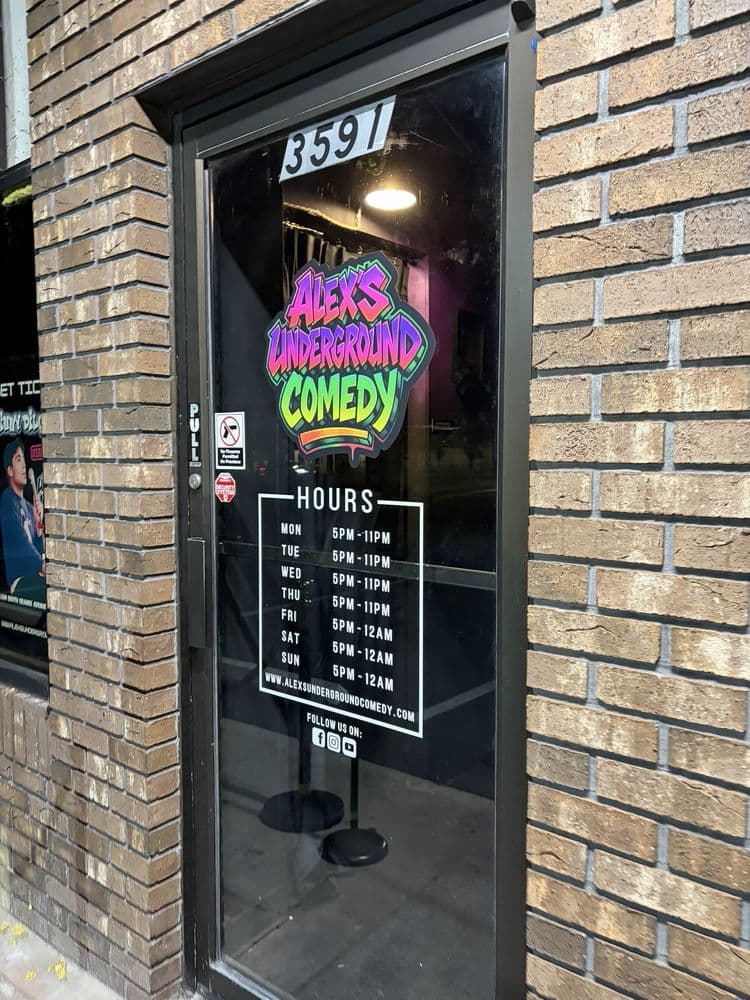 Alex’s Underground Comedy Club