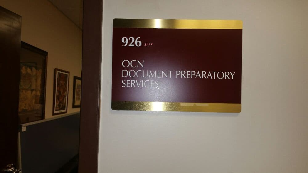 OCN Document Prep Services