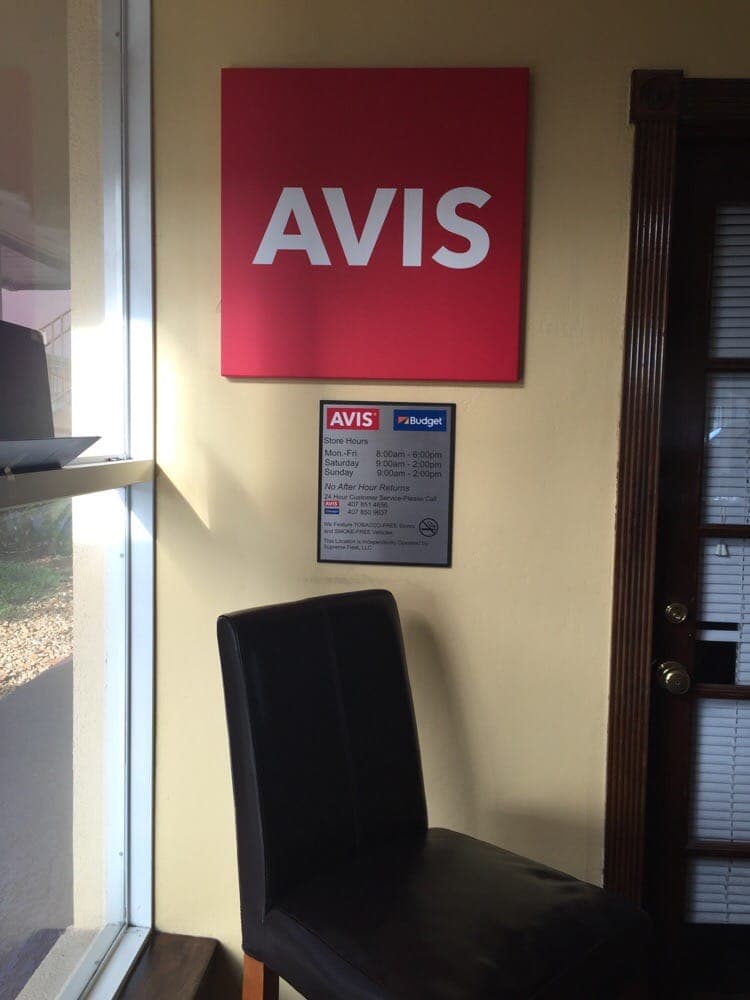 Avis Rent A Car
