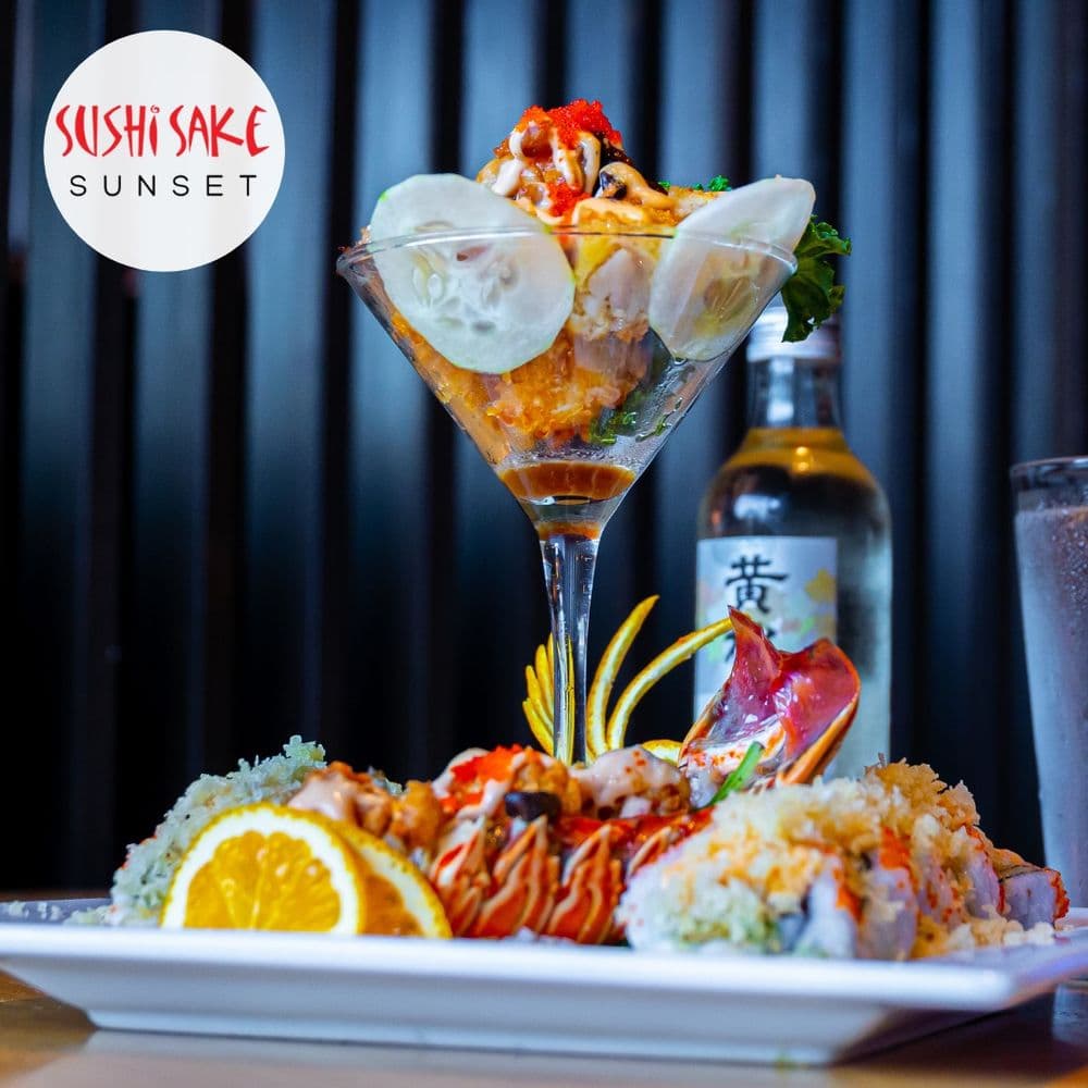 Sushi Sake Sunset