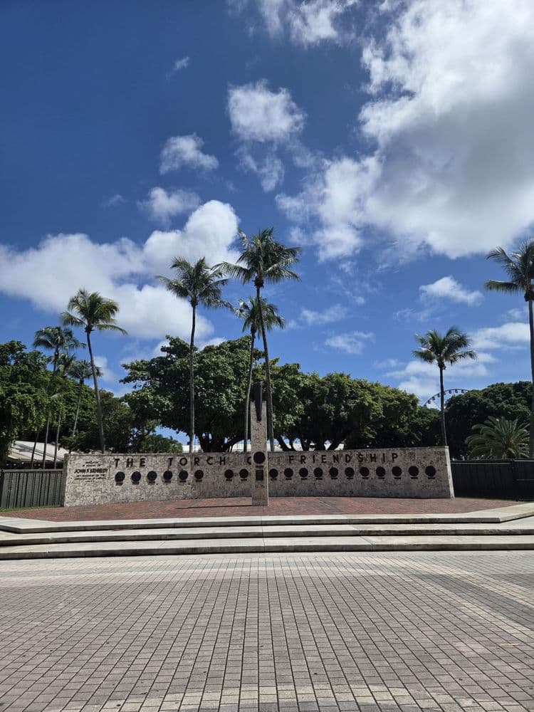The Torch Of Friendship Monument