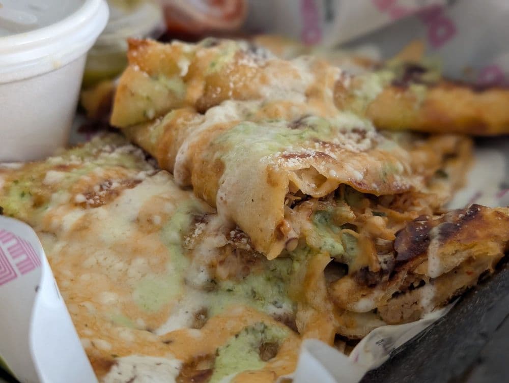 Dipped Birria Tacos