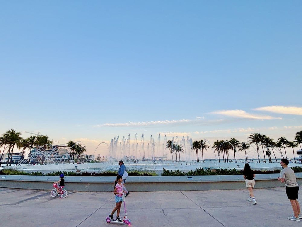 Bayfront Park Water Fountain