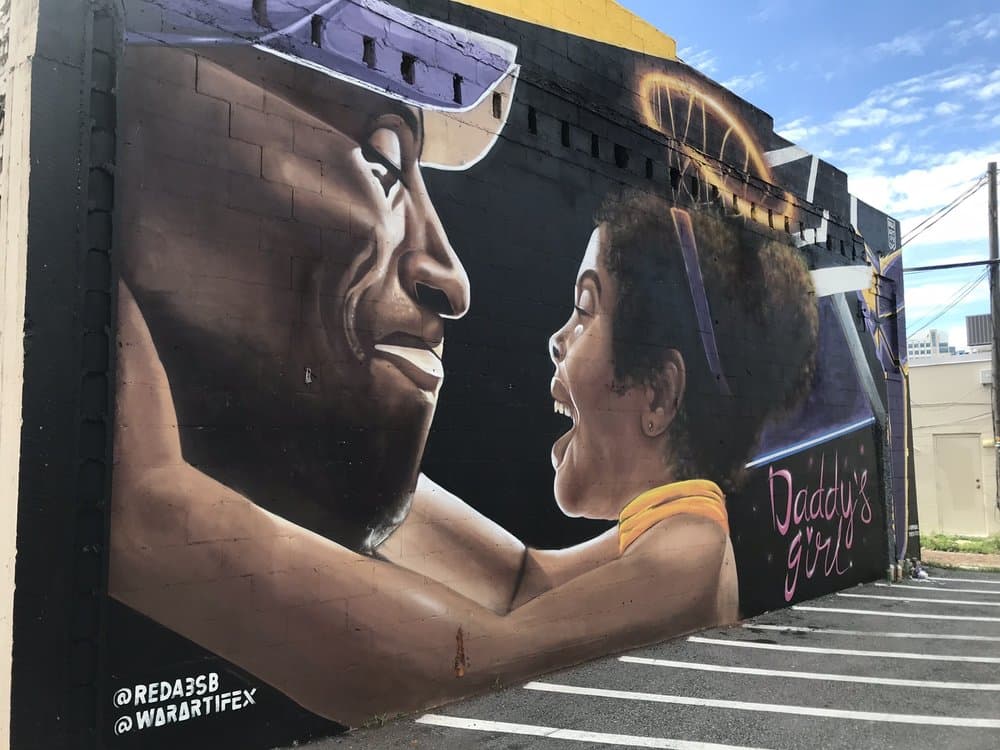 Kobe & Gianna Bryant Mural