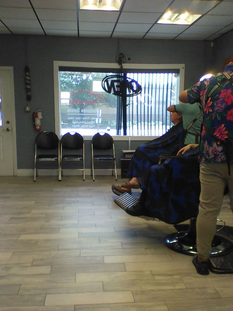 Father and Son Barber Shop