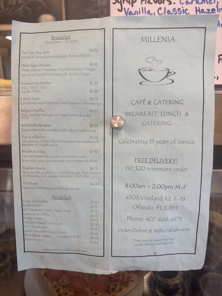 Millenia Cafe & Catering