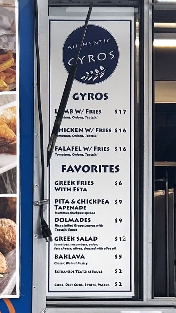 Authentic Gyros Food Truck