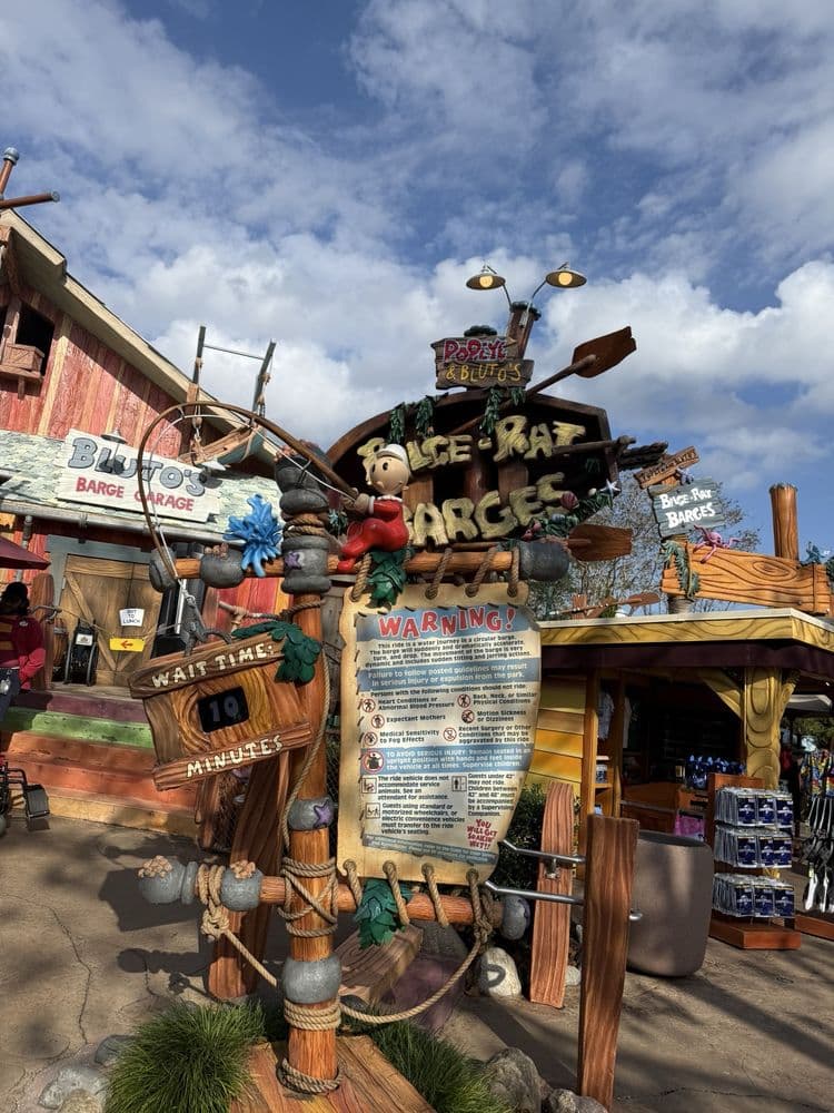 Popeye & Bluto's Bilge-Rat Barges