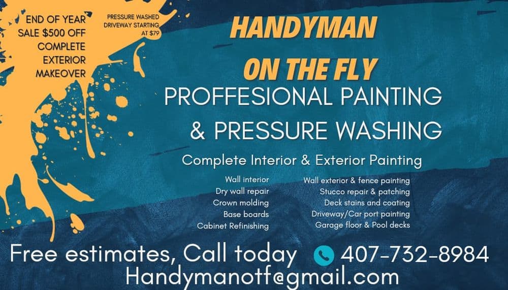 Handyman On The Fly
