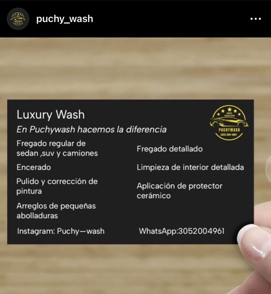 Puchy Wash