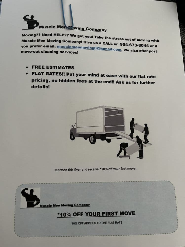Muscle Men Moving