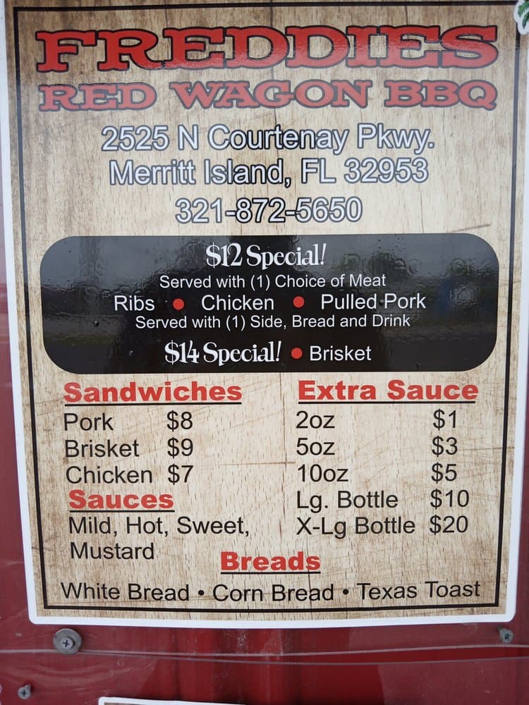 Freddie’s Red Wagon BBQ