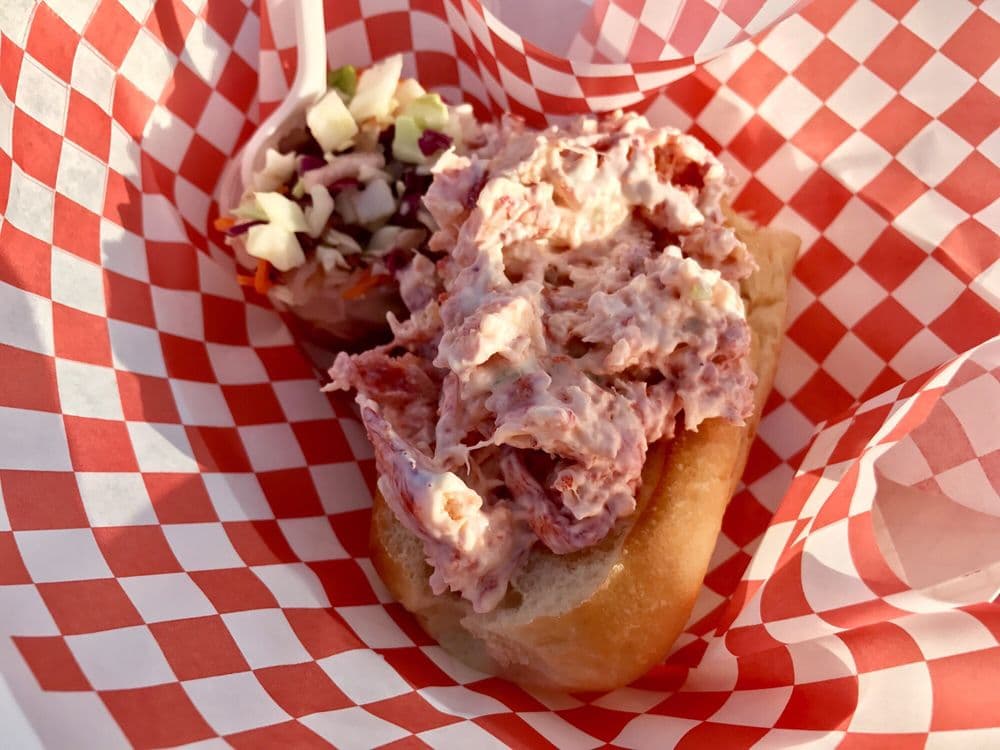 Red zepplin food truck