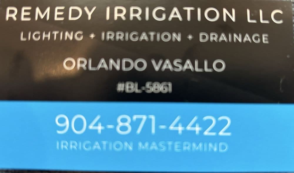 Remedy Irrigation