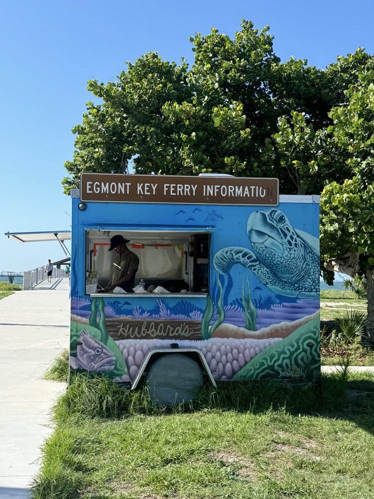 Ft De Soto Ferry to Egmont Key