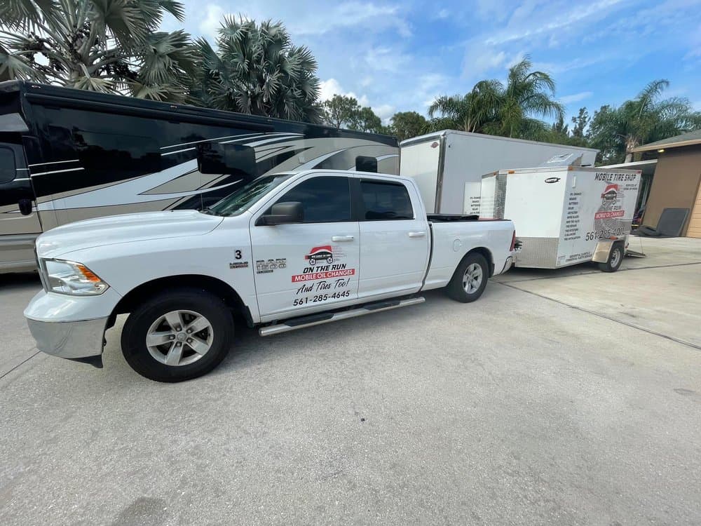 On the Run Mobile Oil Change and Tires Too