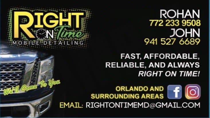 Right On Time Mobile Detailing