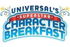 Universal's Superstar Character Breakfast
