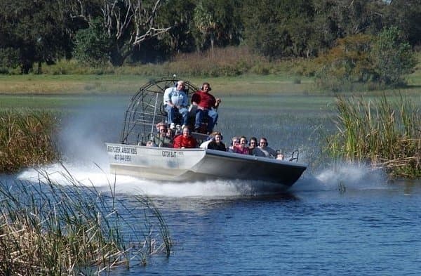 Sunny Airboat Rides