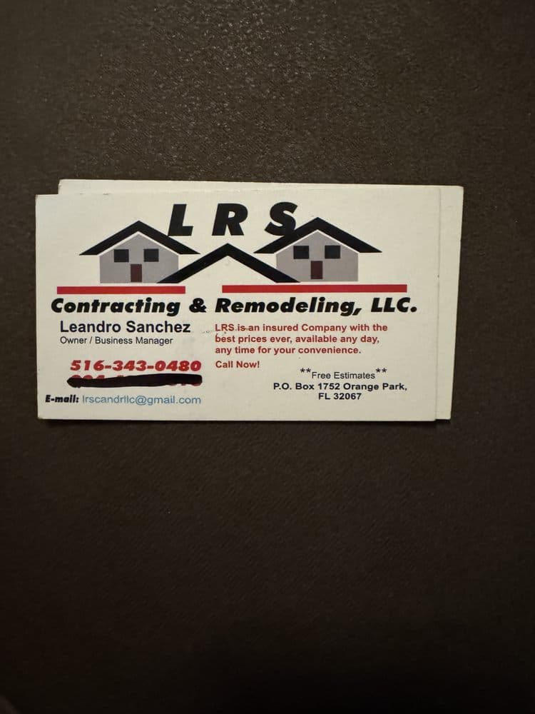 LRS Contracting and Remodeling