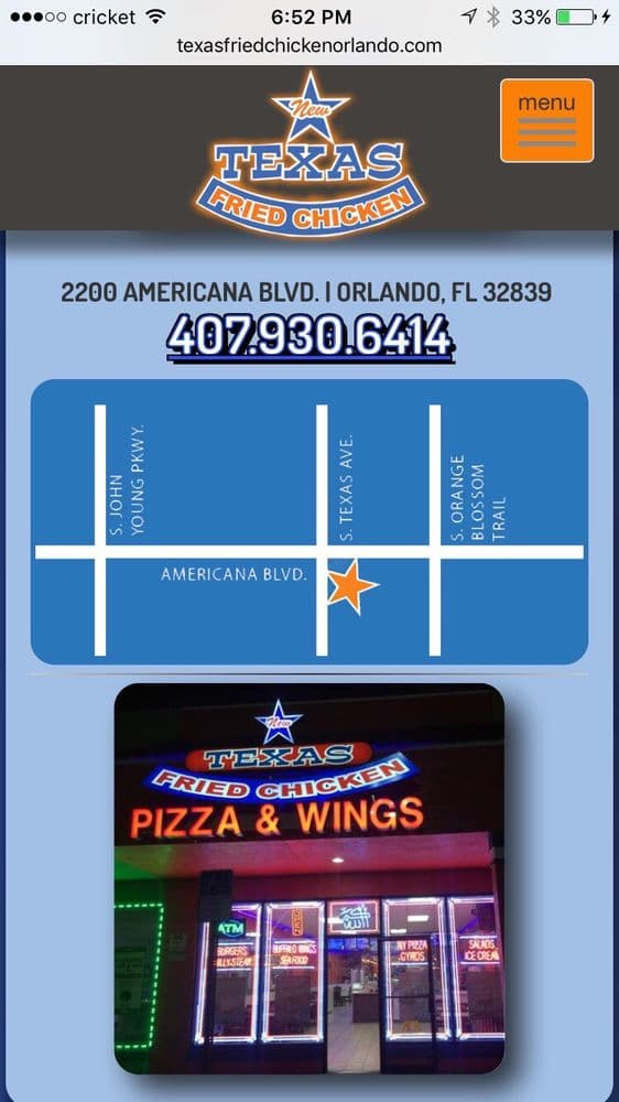 New Texas Fried Chicken