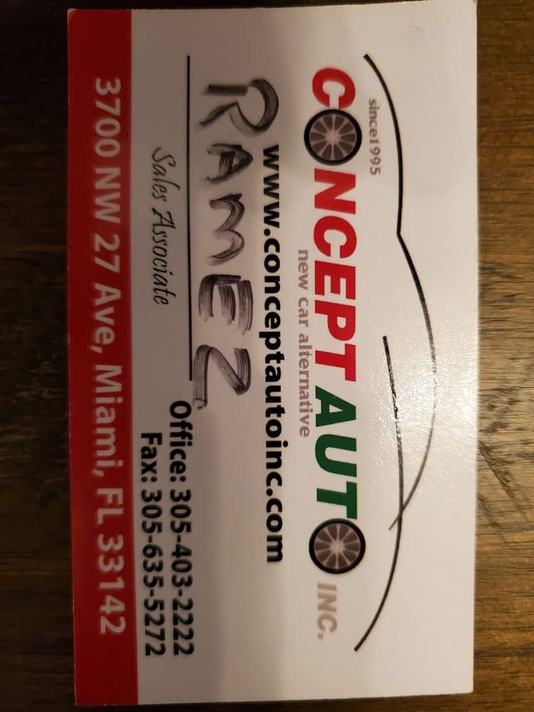 Concept Auto Sales