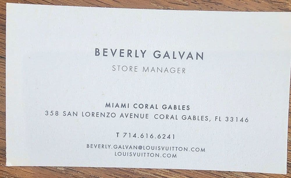 Louis Vuitton Miami Coral Gables